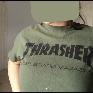 green thrasher shirt